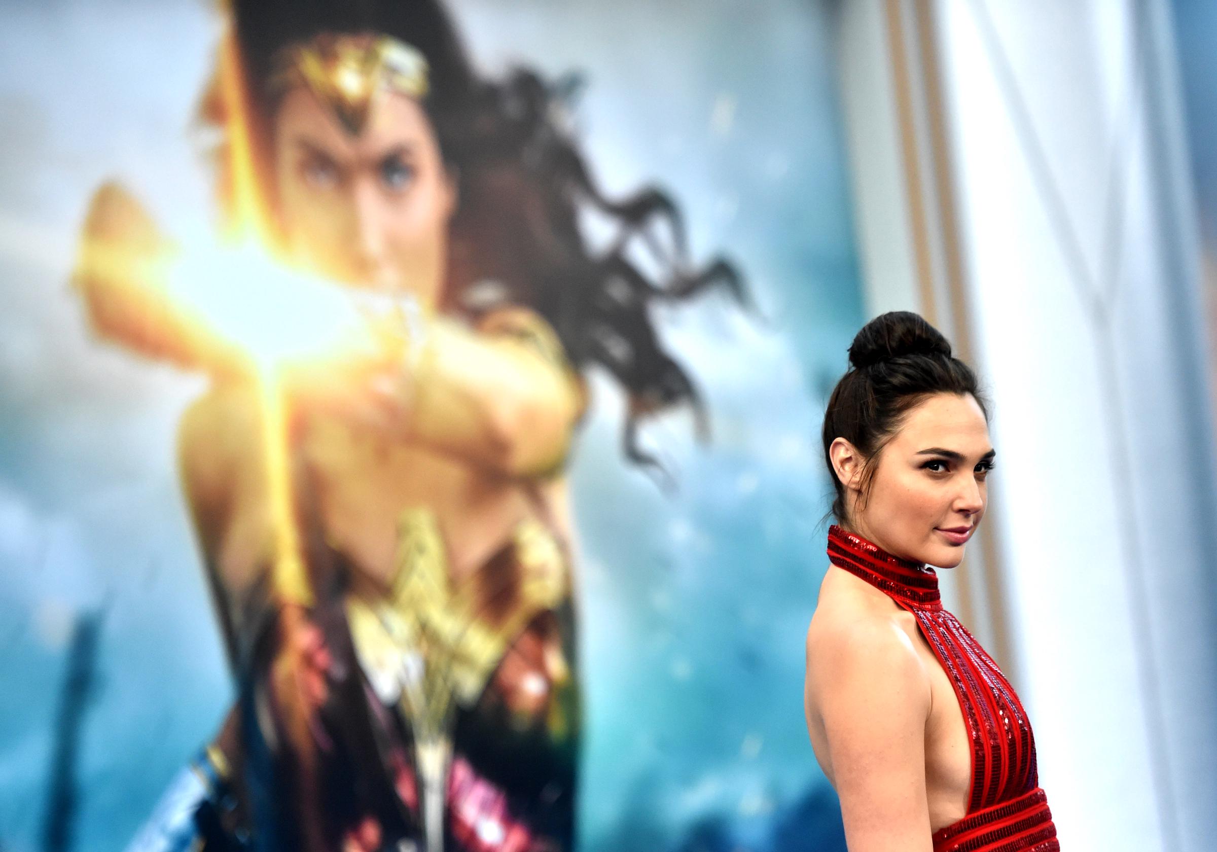 Gal Gadot arrives at the premiere of Warner Bros. Pictures' "Wonder Woman" at the Pantages Theatre on May 25, 2017 | Source: Getty Images