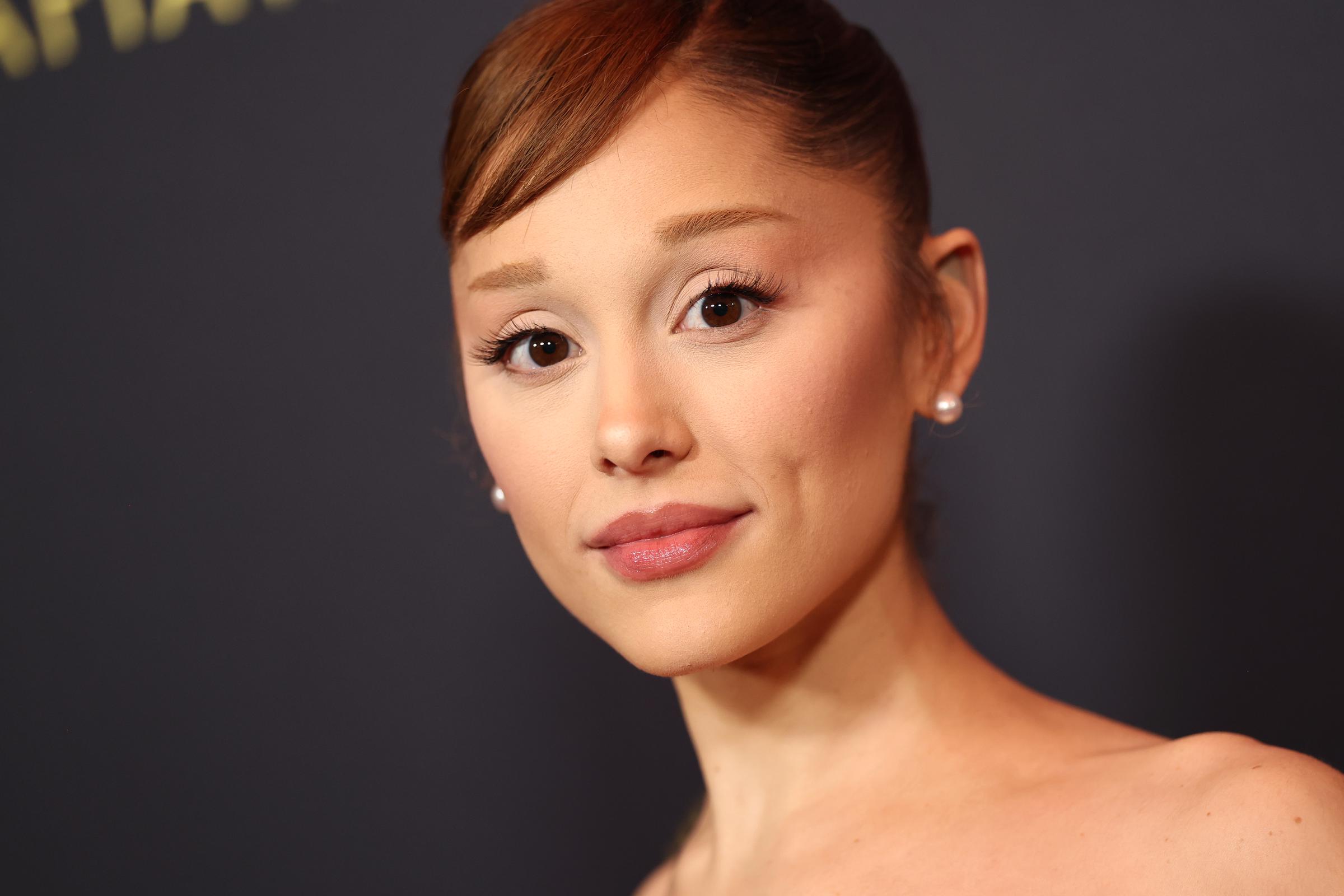 Ariana Grande during the AFI Awards Luncheon at the Four Seasons Hotel Los Angeles on January 9, 2026 | Source: Getty Images