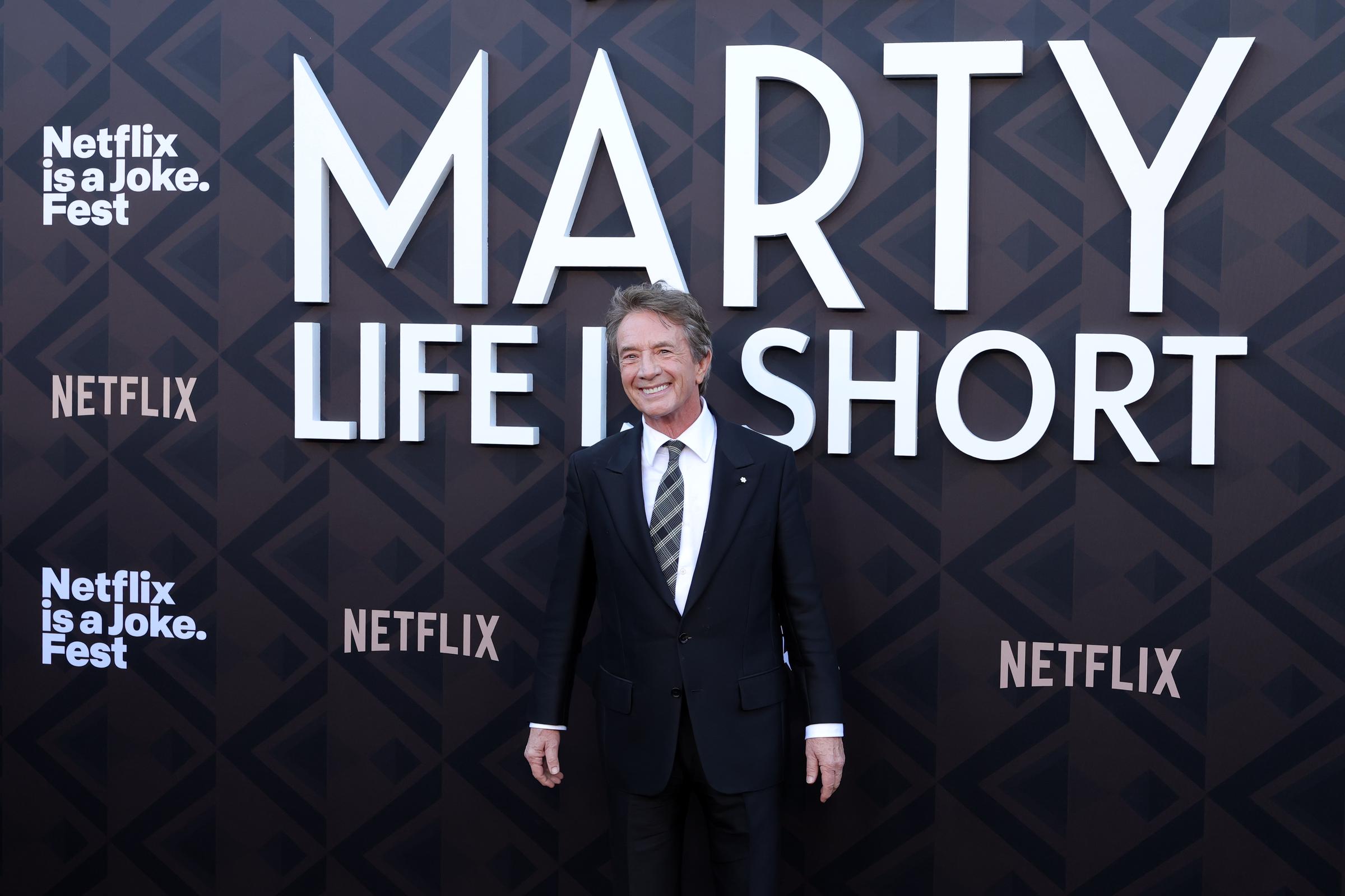 Martin Short during the premiere of "Marty, Life is Short" on May 6, 2026 | Source: Getty Images