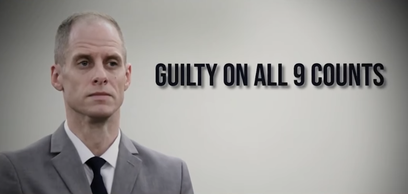 Caleb Flynn during his conviction for nine counts of murder on September 29,  2026  | Source: insstagram/nbcnightlynews