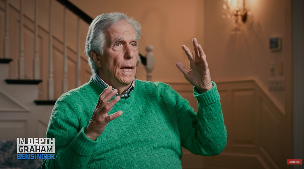 Henry Wrinkler during his appearance on "In Depth with Graham Besinger," released on September 9, 2026. | Source: YouTube/Graham Besinger